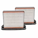 vhbw 2x filtro per aspirapolvere per Spit AC1600, AC1625, AC1630P, AC1630PM filtro HEPA/a pieghe/a umido