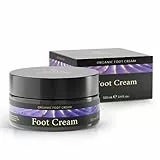 Crema Piedi al Burro di Karité BIO 100 ml - Trattamento Esfoliante per Piedi Secchi, Ruvidi e Talloni Screpolati - Crema Piedi a base di Aloe Vera, ammorbidisce e nutre la pelle - Satin Naturel