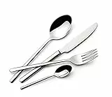 Lagostina Maia set posate per 6 persone, Acciaio Inox 18/10, 24 pezzi