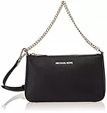 Michael Kors Jet Set Travel, Borsetta con tracolla stile pochette di dimensioni medie, nero, Small