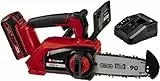 Einhell Professional Motosega da potatura a batt. FORTEXXA 18/20 TH (1 x 3,0 Ah) Power X-Change (ioni di litio, 18 V, motore senza spazzole, barra e catena OREGON, batteria 3,0 Ah e caricabatteria
