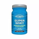 Ultimate Italia - Super Whey - 700g - gusto cacao - Proteine del siero del latte isolate e microfiltrate per un'assimilazione rapida e completa, senza glutine