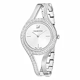 Swarovski Eternal Orologio, con Cristalli Swarovski e Bracciale di Metallo in Acciaio Inossidabile, Meccanismo al Quarzo, Tono Argentato