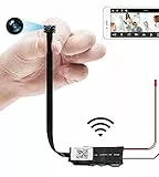 TEMPO DI SALDI Mini Camera Spia Nascosta HD Wi-Fi Che Registra e Trasmette Audio E Video, 1 Unità (Confezione da 1)