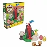 Play-Doh Slime Dino L'isola dei Dinosauri Playset con HydroGlitz, Gioco dei Dinosauri per Bambini da 4 Anni in su, Non Tossico