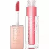 Maybelline New York Lifter Gloss, Lucidalabbra con acido ialuronico, Effetto rimpolpante e idratante, Silk (004), 5,4 ml