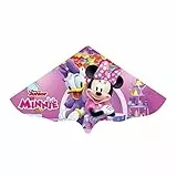 Paul Günther 1186 - Aquilone per bambini con motivo Disney Minnie Mouse, pronto al volo, aquilone a linea singola in robusto foil per bambini dai 4 anni, circa 115 x 63 cm