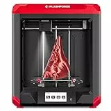 Stampante 3D Flashforge Finder 3 con Estrusore ad Azionamento Diretto, Letto Riscaldante in Vetro e Piattaforma Flessibile PEI, Completamente Assemblato, 7,5' x 7,7' x 7,9' Dimensione di stampa
