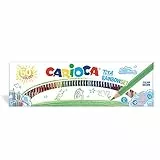 Carioca TITA Rainbow Set, 50 Matite Colorate, Set di Matite in Resina Esagonali, Pastelli per Bambini e Adulti, Ideali per Disegnare e Colorare, Scrittura Morbida, Colori Assortiti