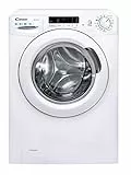 Candy Smart CS1292DE-11 Lavatrice a carica frontale, 9 Kg, 1200 Giri, 16 Programmi, Connettività NFC, Cicli Rapidi, Rilevatore Kg, Bianco, 60 x 52 x 85 cm