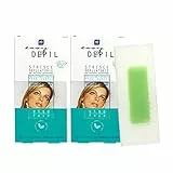 Easy Depil KIT 40 STRISCE DEPILATORIE VISO (Baffetti, Guance, Mento, Sopracciglia). Rapide, efficaci, facili da usare. Azione Profonda. Pelle liscia a lungo, con proteine vegetali addolcenti.