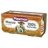 Plasmon - Alimento per l'infanzia, Omogeneizzato con manzo e cereale - 160 g