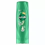 Sunsilk, Balsamo Ricci da Sogno, Balsamo per Capelli Ricci Definiti ed Elastici, Formula Active Fusion Arricchita con Olio di Macadamia, Elastina e Biotina per Capelli Visibilmente Sani, 200ml