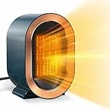 Termoventilatore Ceramica Riscaldamento Soffiante 1200W Riscaldamento Elettrico con 2 modalità