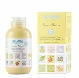 L'AMANDE - Crema Corpo Bambini con Vitamina E e Olio di Mandorle Dolci, Crema Corpo Idratante Pelle Secca Neonati, Crema Idratante Corpo Fluida con Calendula Emolliente e Protettiva - Enfant, 200 ml