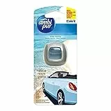 Ambi Pur Car al profumo Brezza Marina, Starter Kit Deodorante Per Auto Con Clip 2ml, Per Eliminare Gli Odori Sgradevoli Dall’Auto, 1 Pezzo 