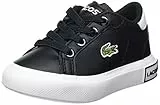 Lacoste Powercourt 0721 1 Suj, Sneaker Unisex-Bambini e Ragazzi, Blk Wht, 35.5 EU