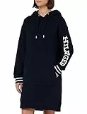 Tommy Hilfiger Reg Monotipo Slv Cappuccio Corto Drs Abiti, Desert Sky, 3XL Donna