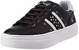Lumberjack Doris, Scarpe con Lacci Donna, Black/Silver, 38 EU