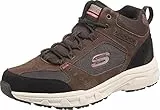 Skechers, Trekking Shoes,Hiking Boots Uomo, Brown, 44 EU