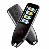 Penna Scanner, Penna di Traduzione Intelligente in 112 Lingue Supporta la Traduzione Wi-Fi/offline, Penna per Lettore Digitale OCR, Text-To-Speech Traduttore Dispositivo, per Meeting Viaggiare