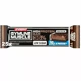 Enervit Gymline High Protein Bar 36% Dark Choco 25 Barrette da 55g - Cioccolato Fondente Triplo Strato