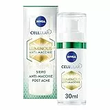NIVEA Cellular Luminous630 Siero Anti-Macchie Post Acne 30 ml, per viso post acne, per pelle grassa con acido ialuronico, acido salicilico e tè verde