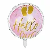 Boland-53240 Palloncino Hello Girl, Multicolore, 53240