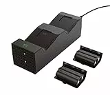 Trust Gaming GXT 250 Ricarica Controller Xbox Series X/S, Docking Station e Indicatore di LED Base di Ricarica Controller, Doppia Stazione di Ricarica per Controller