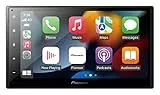 Pioneer SPH-DA360DAB Mediacenter – Touchscreen da 6,8” pollici,Wi-Fi, comando vocale con Apple CarPlay, Android Auto, Waze2.0, radio digitale DAB/DAB+, Bluetooth, equalizzatore a 13 bande