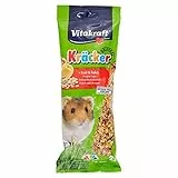 Vitakraft Kräcker + Frutta e Fiocchi per Criceti, 112 g