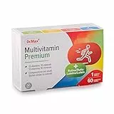 Dr.Max Multivitamin Premium, Integratore Multivitaminico e Multiminerale 60 Compresse per Adulti, Combatte Stanchezza e Affaticamento, Integratore per Energia, Sostegno e Funzioni Cognitive