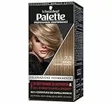 Schwarzkopf Palette Colorazione Permanente, Tonalità 7-5 Biondo Chiaro Cenere, 115ml