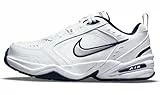 Nike Air Monarch IV, Scarpe da Ginnastica Uomo, Bianco White Metallic Silver Midnight Navy 102, 43 EU