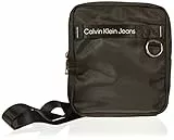 Calvin Klein Jeans Borsa a Tracolla Uomo Ultralight Reporter Piccola, Nero (Black), Taglia Unica