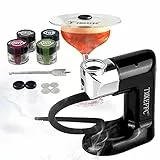 TMKEFFC Affumicatore per Alimenti - Pistola Affumicatrice - 4 Confezioni di Legno Omaggio, Smoking Gun, Affumicatore Portatile, Ideale per cibi e Cocktails, Affumicatore a Freddo da Cucina