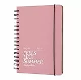 Kokonote: Agenda Scolastica 2023-2024 Feels Like Summer, agenda settimanale A5 12 mesi, 14,8x21 cm, ideale come agenda rosa, agenda università 2023 2024 o diario scuola medie e superiori