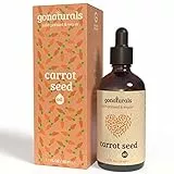GoNaturals Olio Semi di Carote Bio con Vitamine A ed E - Olio di Carota per Capelli Morbidi e Forti - Carrot Oil Idratante per la Pelle - Olio Essenziale Semi di Carota Protettivo per il Sole, 50ml