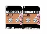 4X Duracell Cr 2430 Lithium (2 Blister Da 2 Batterie) 4 Pile