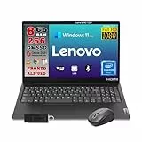 Lenovo Notebook Monitor 15.6' Full HD Intel Core N4500 fino a 2,8ghz Ram 8GB SSD 256GB Pacchetto Office Pro 2021 Windows 11 pro PRONTO ALL'USO - MOUSE WIRELESS e CHIAVETTA USB 32gb…