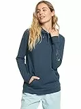 Roxy Itia Hooded Felpa con Cappuccio, Indaco, M Donna