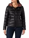 Blauer Giubbini Corti Imbottito Piuma Giacchetto, 999RU Nero INT. RUGGINE Scuro, L Donna