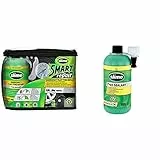 Slime Crk0305-In Pneumatico Antiforatura, Riparazione Intelligente, Kit di Emergenza & 10125 Sigillante Pneumatico Antiforatura, Ricarica per Kit di Riparazione Intelligente, per Auto, 473 Ml