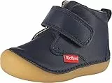 Kickers Sabio Stivaletto, Unisex - Bambini e ragazzi, Blu (Marine Fonce), 25 EU