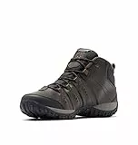 Columbia Woodburn II Chukka Waterproof Omni-Heat Scarpe da Trekking Basse Impermeabili Uomo, Marrone (Cordovan x Garnet Red), 44.5 EU