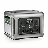 ALLPOWERS R2500 Powerstation portatile 2016Wh, batteria LFP con 3500 cicli, generatore solare con 4 uscite AC da 2500 W, 1 ora, 100% ricarica rapida, per casa, campeggio, camper