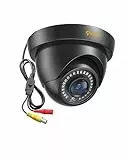 Anlapus 1080P Telecamera Esterna Cablata, 2MP Videocamera Analogica AHD/960H/CVI/TVI per DVR Kit Videosorveglianza, 20M Visione Notturna, Alimentatore NON incluso