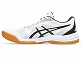 ASICS Upcourt 5, Sneaker Uomo, White/Safety Yellow, 42 EU