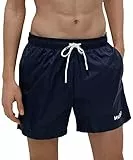 BOSS HAITI Costume a pantaloncino da Uomo, Blu (New - Dark Blue405), L