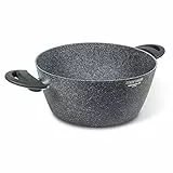Moneta Sinfonia Casseruola 2 manici 20 cm anche per induzione, rinforzata con particelle minerali. Made in Italy